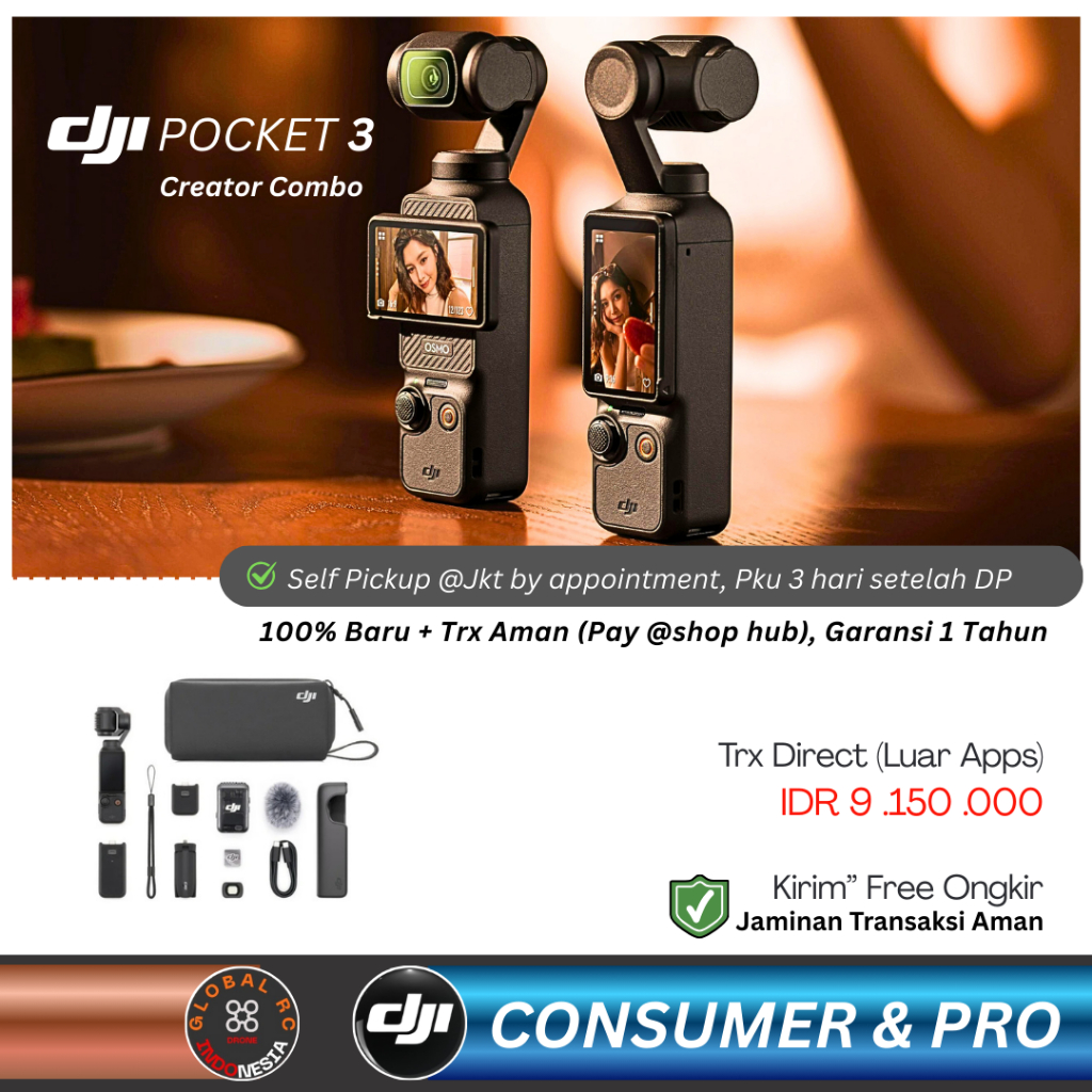 Dji Osmo Pocket 3 Creator Combo