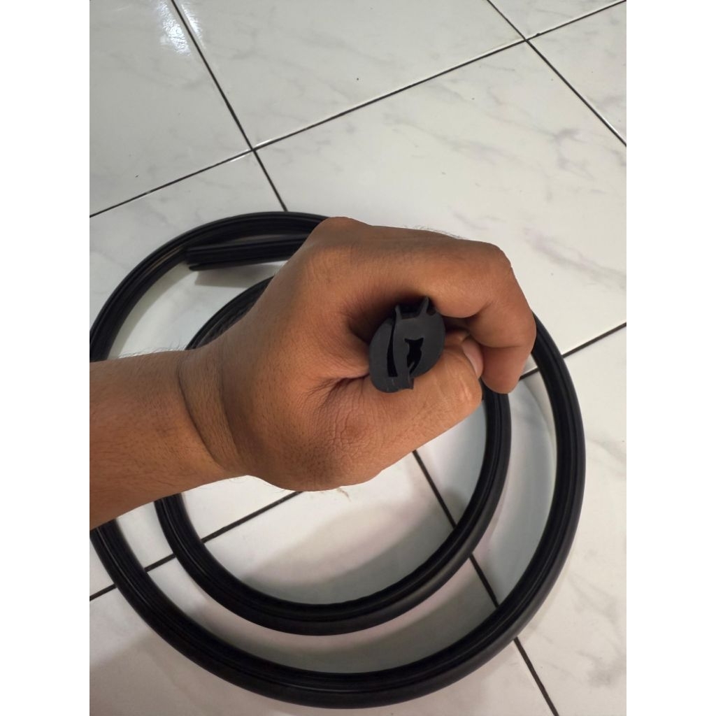 karet kaca s karet kaca besar mobil universal meteran