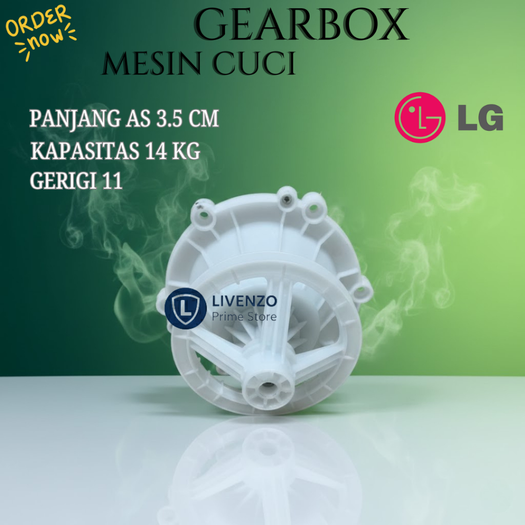 GEAR BOX MESIN CUCI LG 2 TABUNG / Gearbox mesin cuci Lg girbox mesin cuci LG gear box mesin cuci LG 