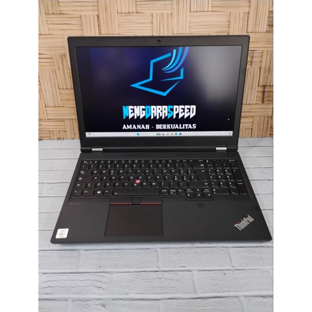 THINKPAD P15 NVIDIA QUADRO T1000 i7-10850H /16GB RAM/512GB NVME/FHD IPS