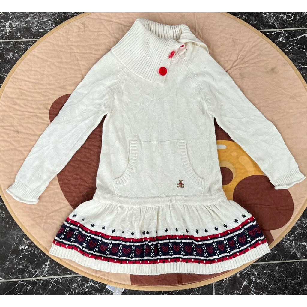 Dress rajut ohoo kids size 110