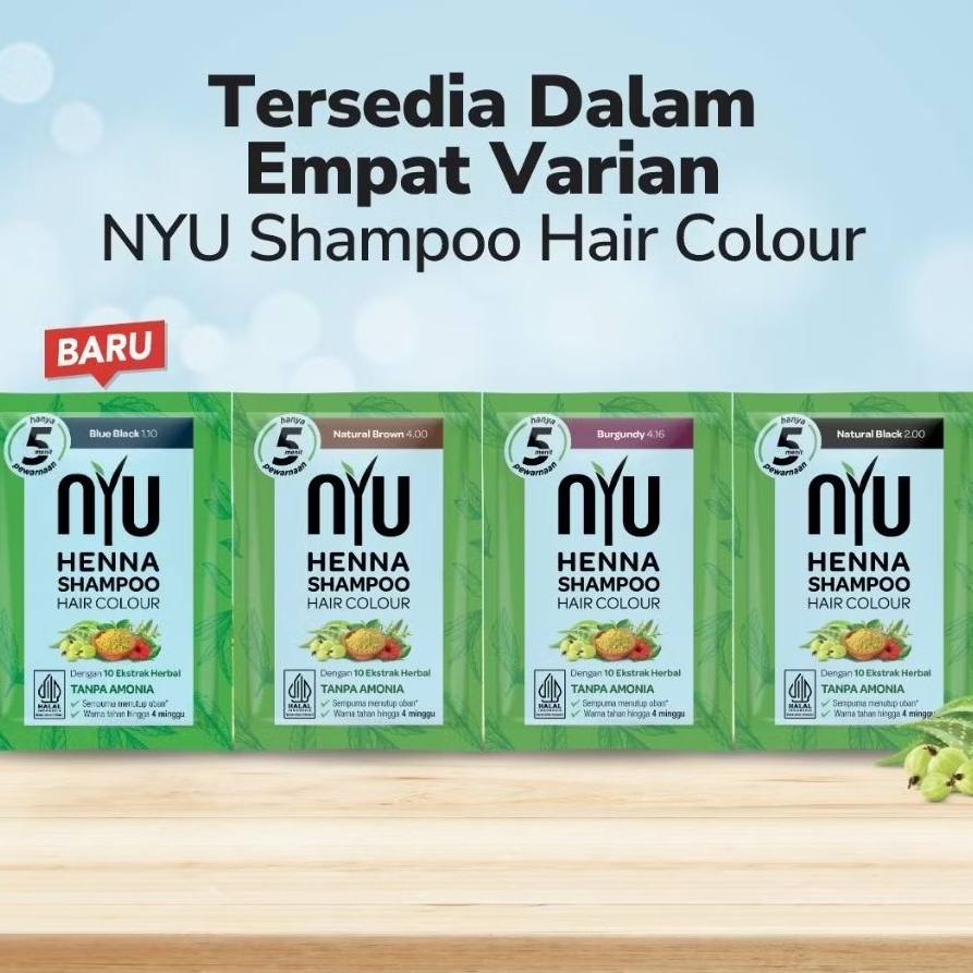 NYU shampo hair color/ NYU SHAMPO SEMIR