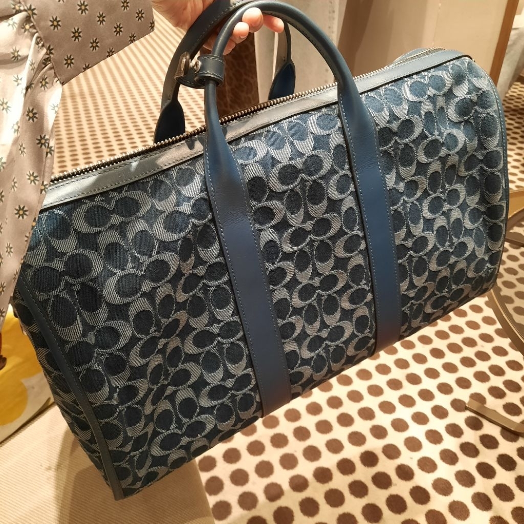 Coach Duffle Denim