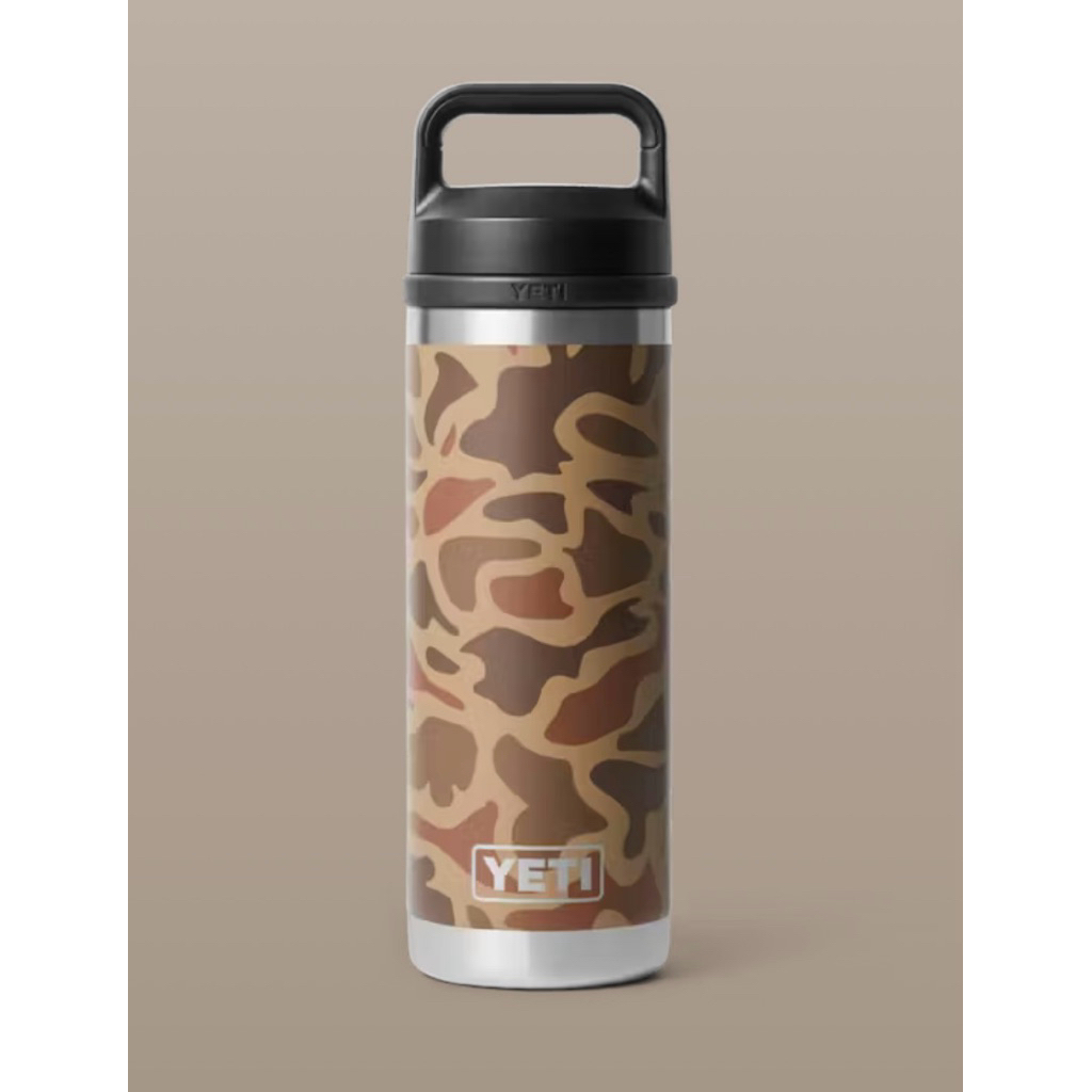 YETI rumbler 18oz bottle chug
