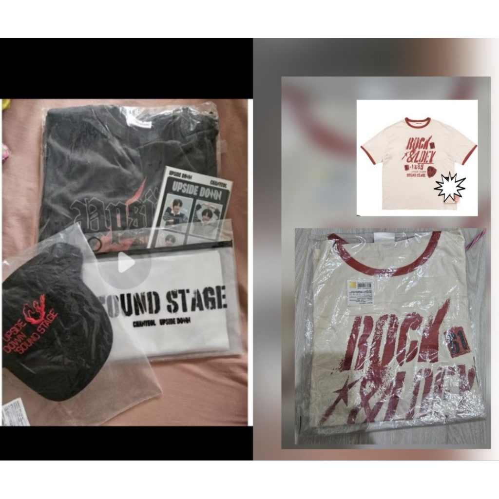 exo chanyeol upside down md merch official t shirt cap 4 cut photo set slogan no pc pcy loey sound s