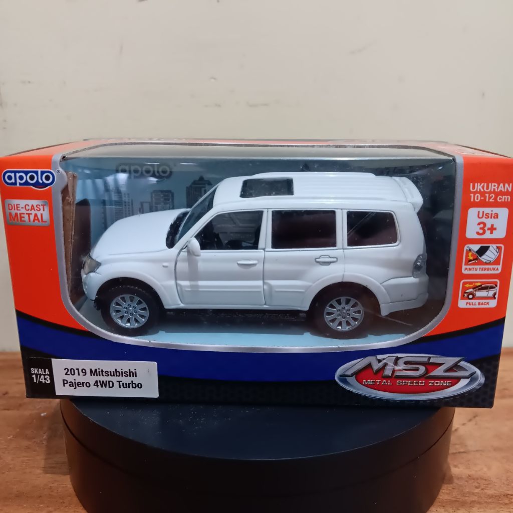 Apolo Msz Mitsubishi Pajero 2019 warna putih