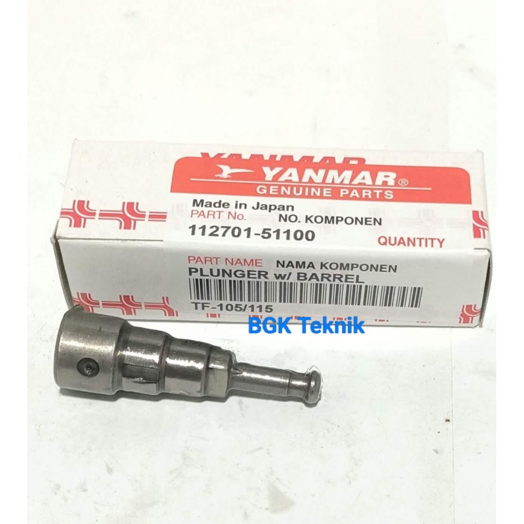 Plunger N4 Yanmar TF105  Yanmar Diesel TF105