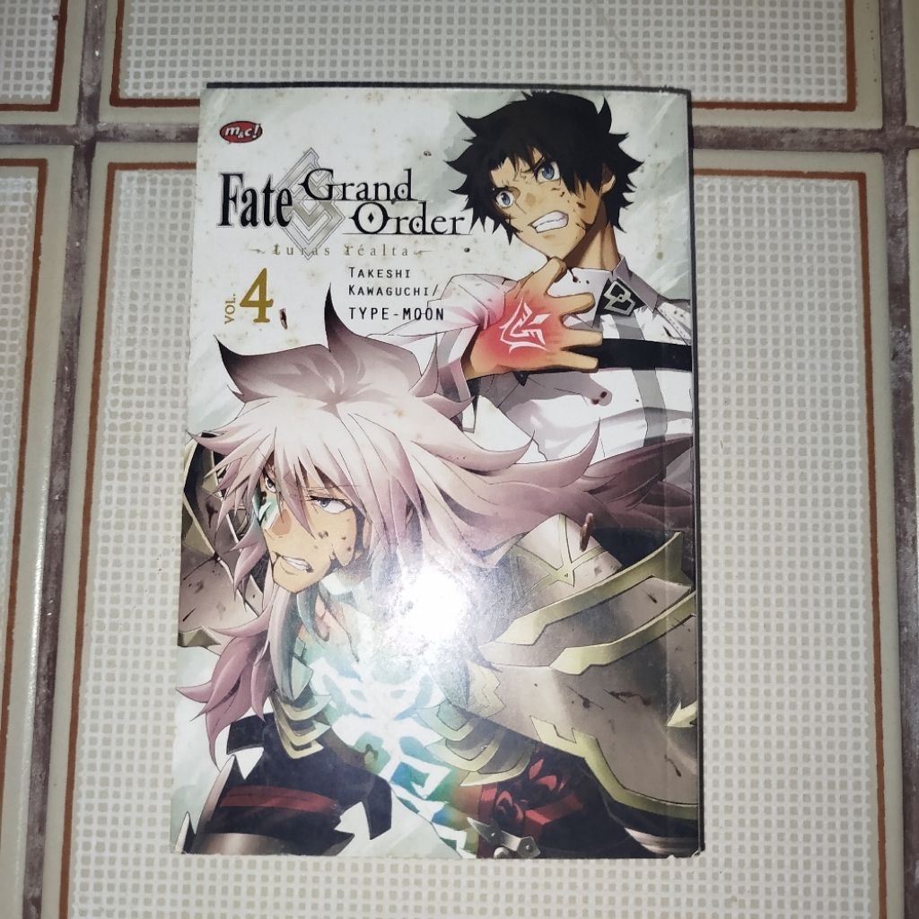 Komik Fate Grand Order Turas Realta vol 4 kolpri