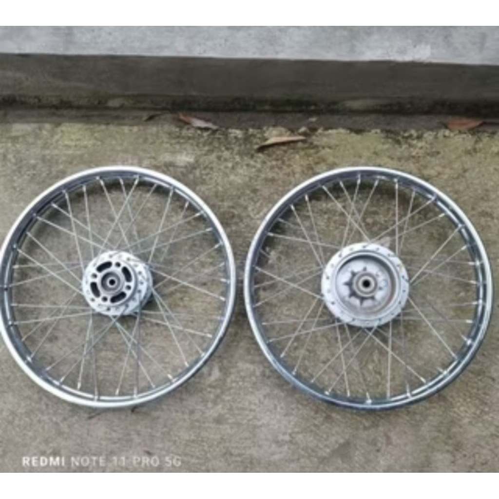 Velg Jari Jari Depan Belakang Suzuki Smash New, Smash 110 Lama, Shogun 125 / Original Copotan