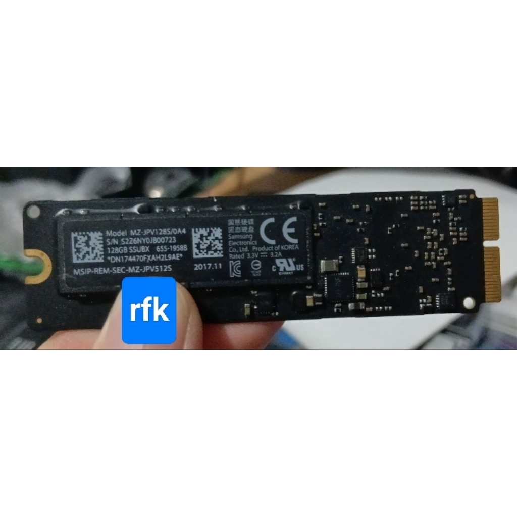 SSD MacBook Samsung 128GB