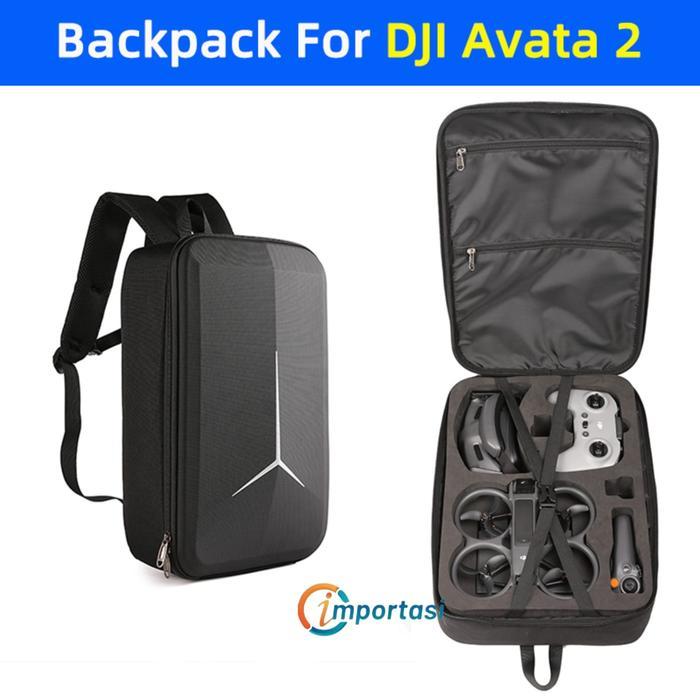 BKANO Tas Drone Ransel Backpack Storage Bag for DJI AVATA 2 RC3 FPV Goggles 2