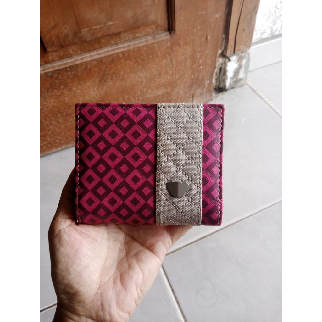 dompet lipat teddy milk