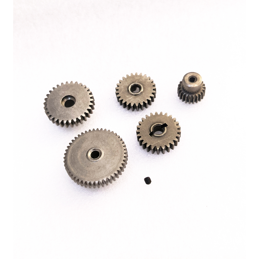 MJX H12Y H12Y + plus H12P gearbox gear set 5pcs besi baja part up grade gearbox gear / gir girbok