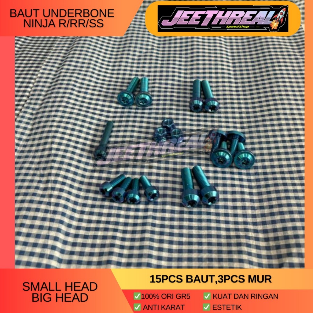 Baut Underbone Ninja R/RR/SS Gr5