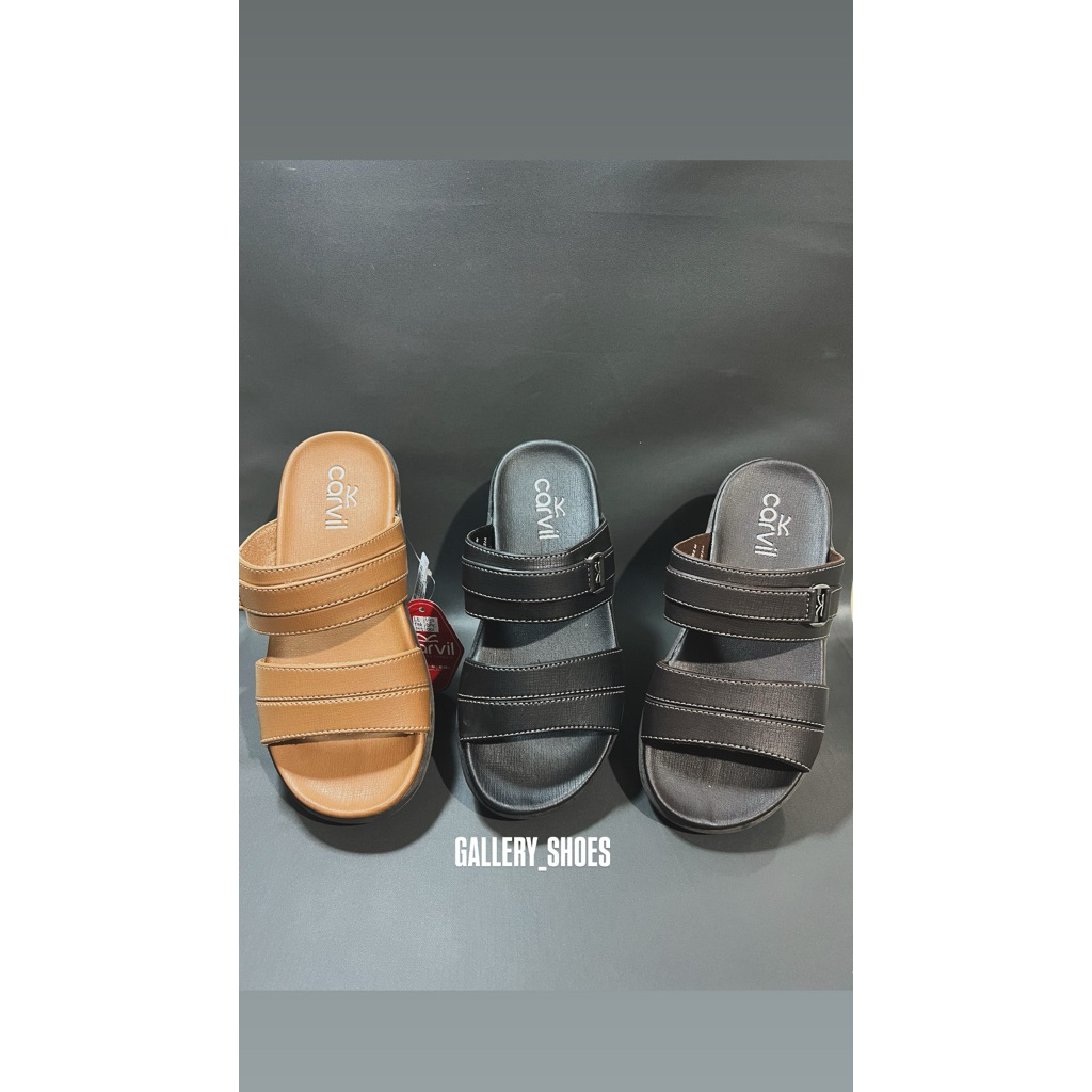 sandal selop pria carvil original