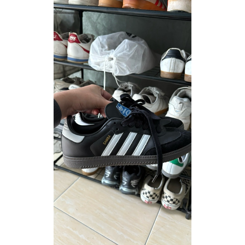 Adidas Samba Black No Box Original