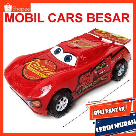 Mainan Anak Mobil Mobilan Cars Besar Dorong Satuan