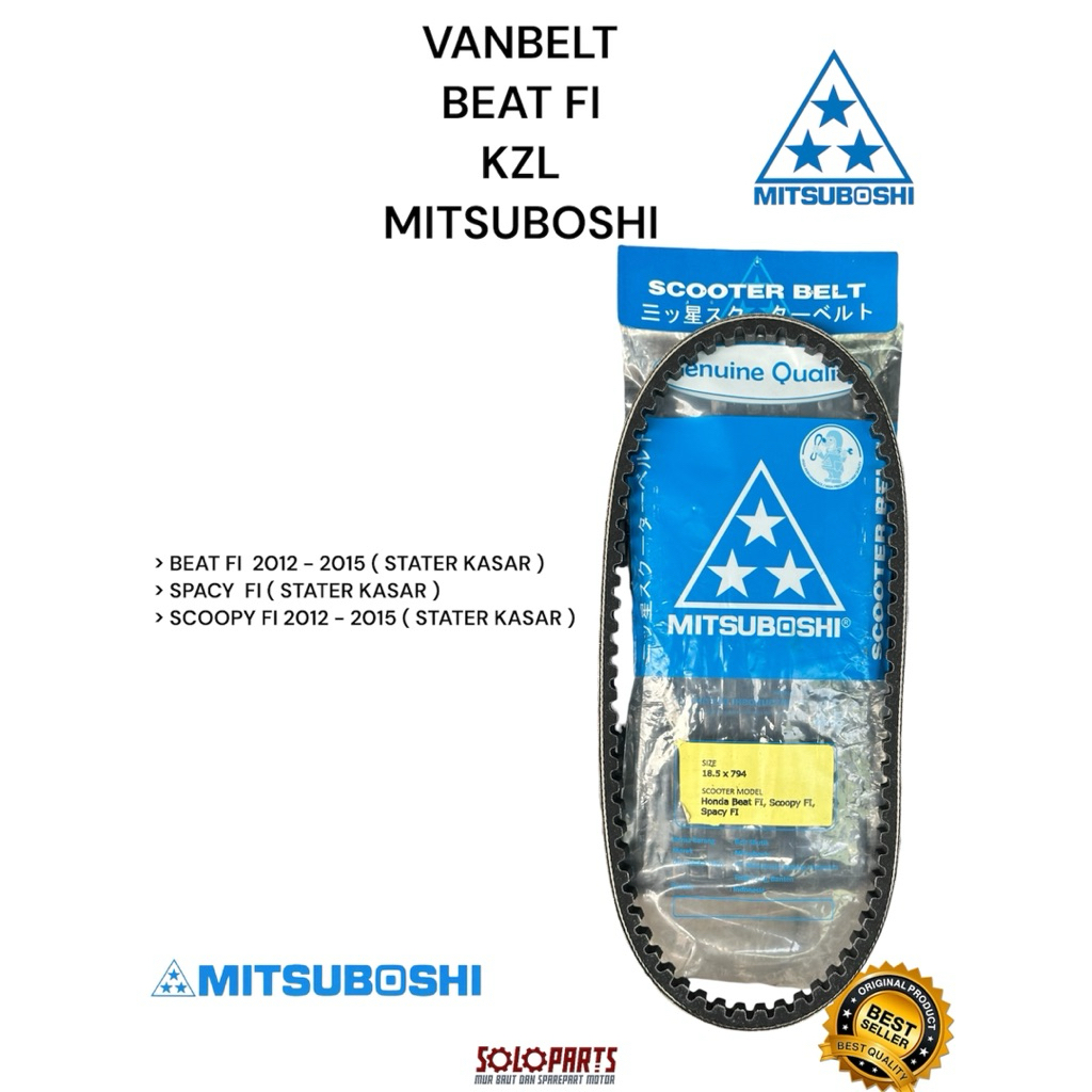 V-BELT KZL BEAT FI MITSUBOSHI