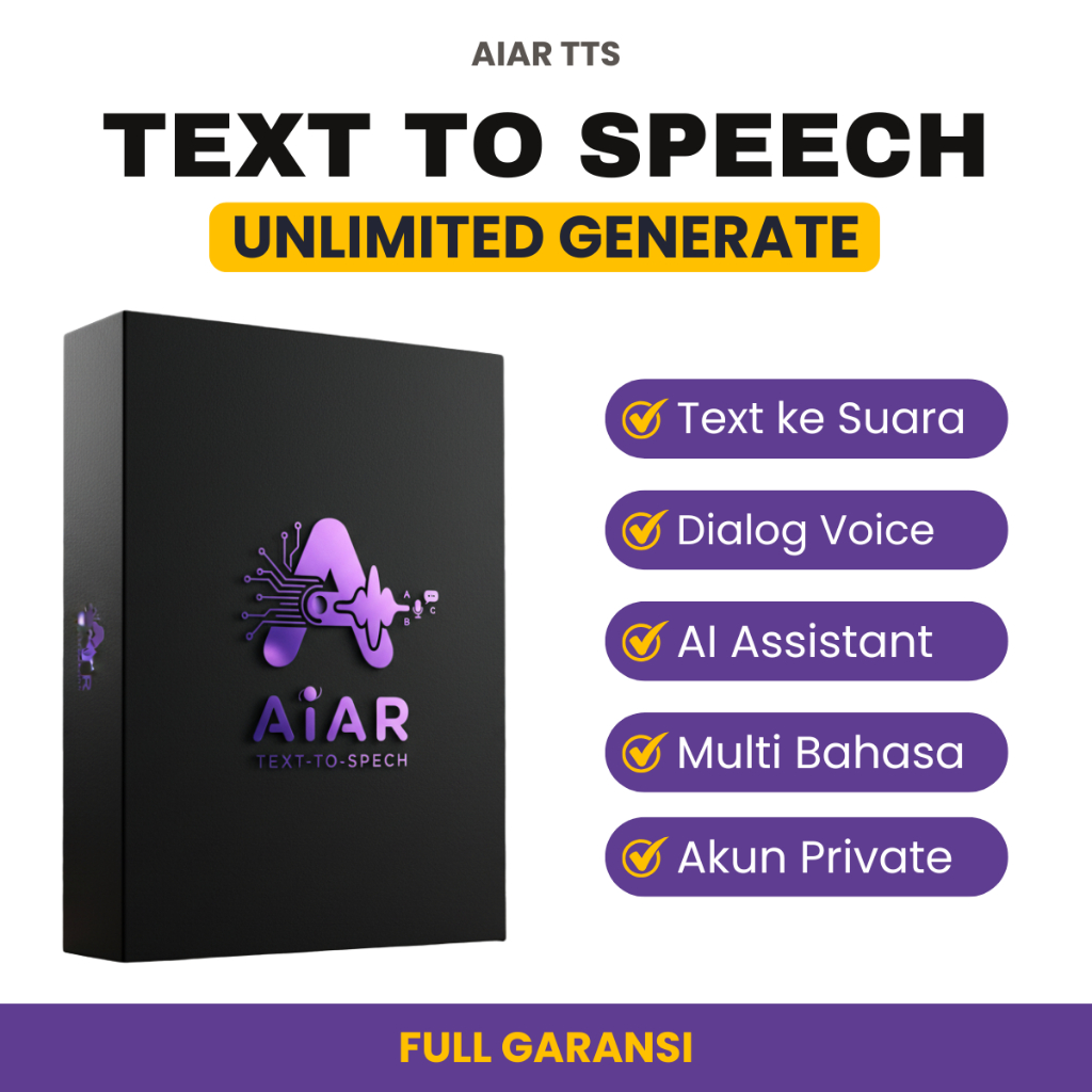 AI Voice Generator Unlimited Ubah Text Jadi Suara Text To Speech Natural Support Bahasa Indonesia