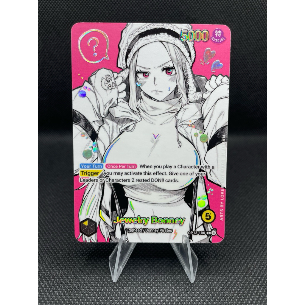 One Piece TCG Custom Card - Jewelry Boney (Foil)