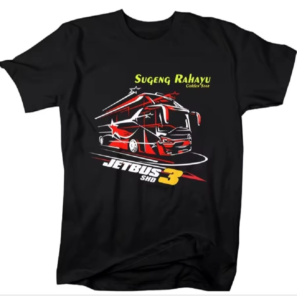 KAOS//SUGENG RAHAYU GOLDEN STAR JET BUS SHD