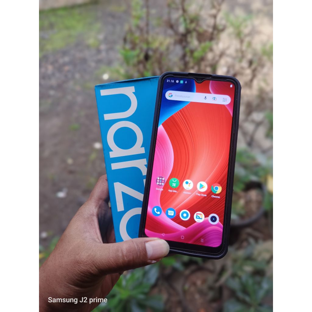 Realme Narzo 50i fullset ram 4/64 normal  second