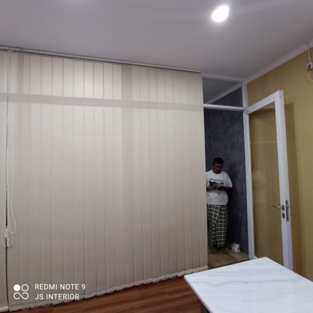 Gorden vertikal,vertikal blids,tirai kafee