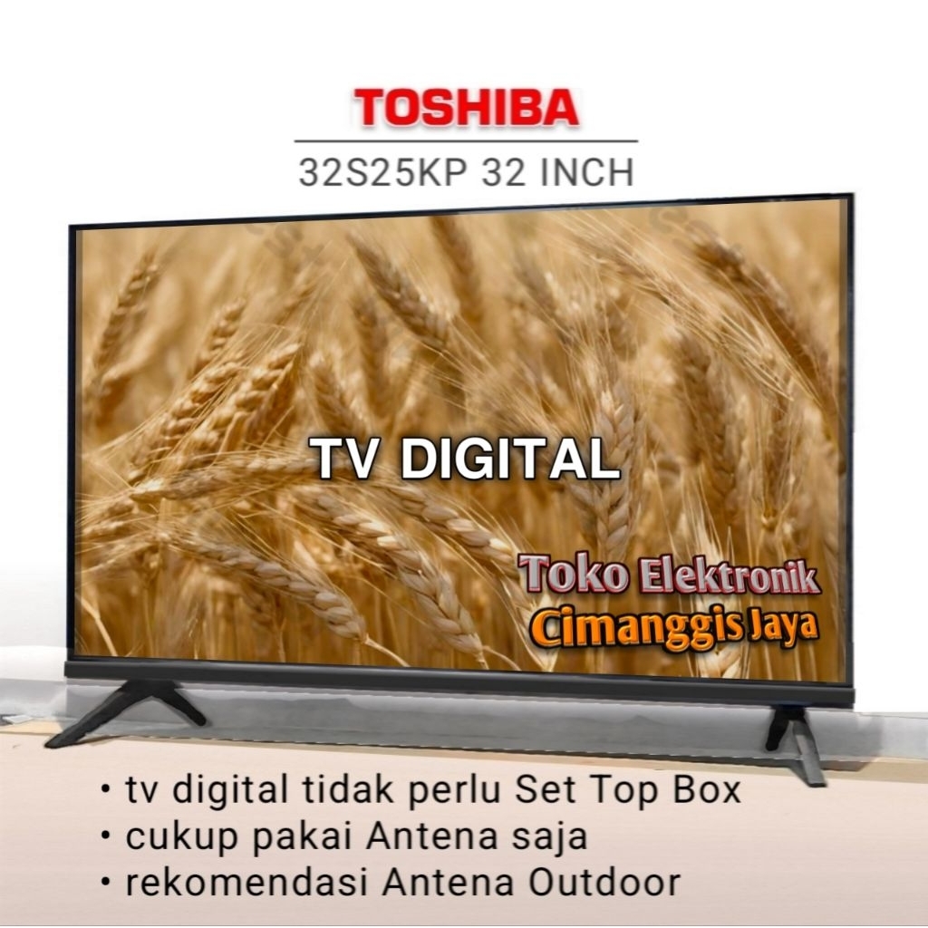 tv led Toshiba 32 inch digital