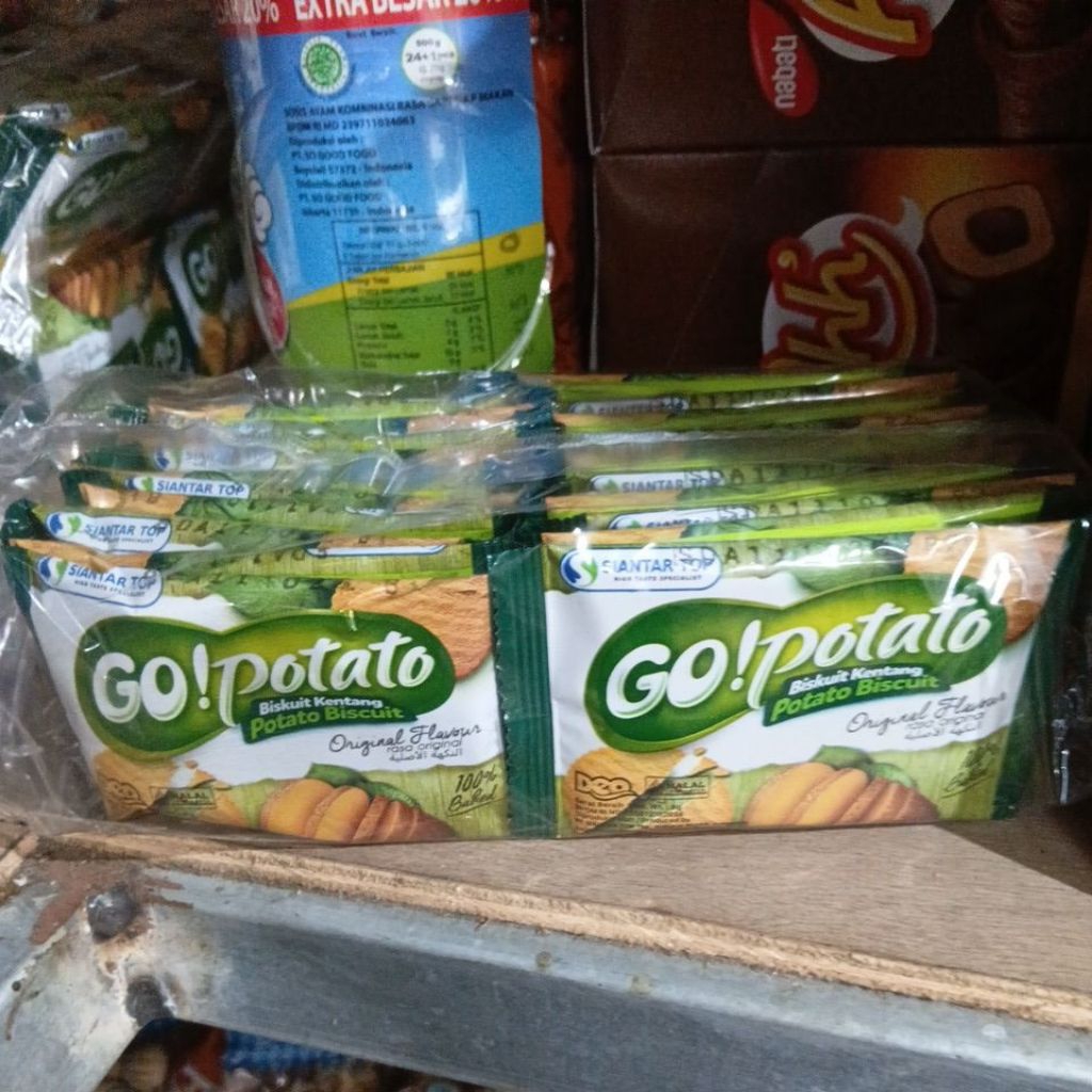 Go Potato Biskuit Kentang isi 20sachet