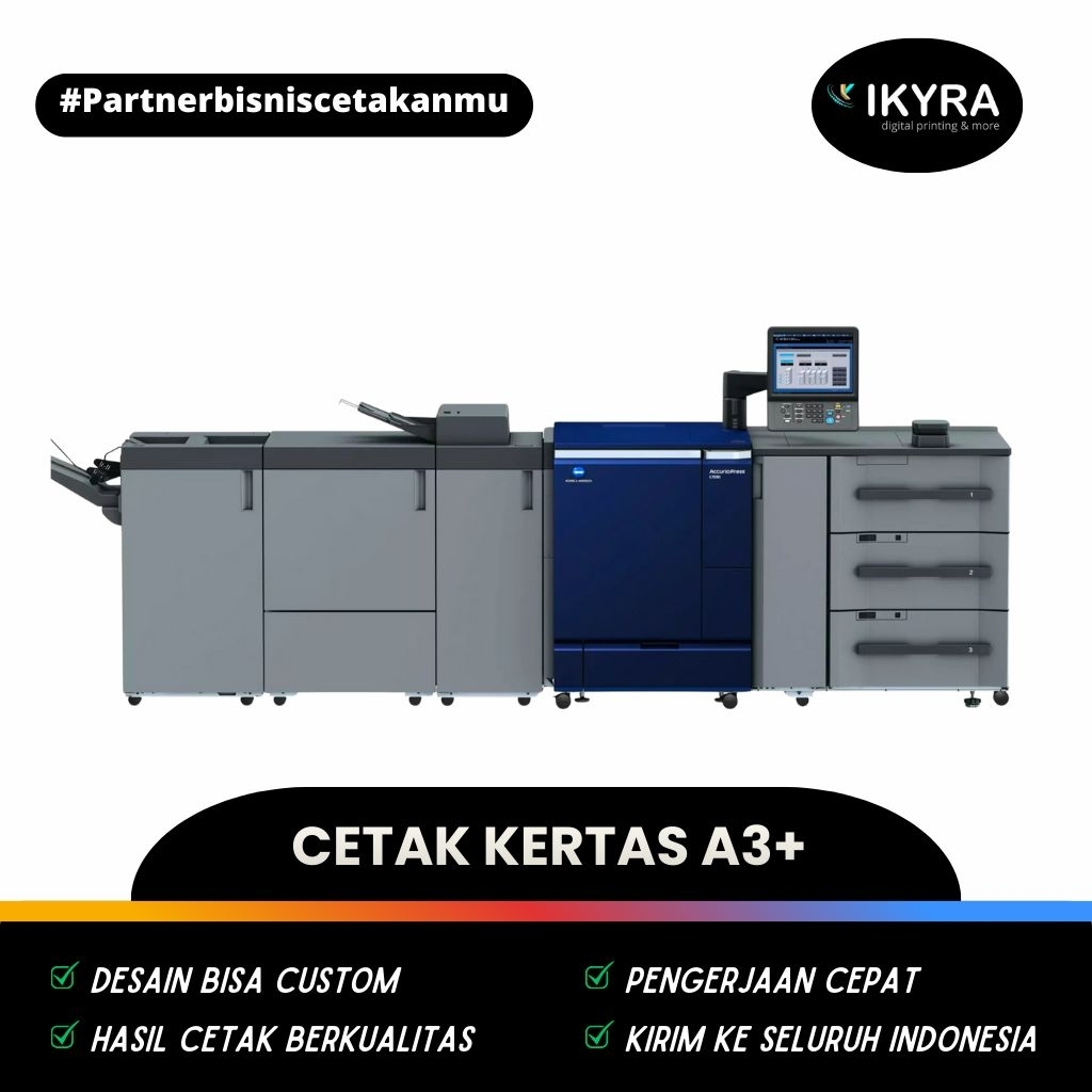 {GROSIR} Cetak Kertas A3+ | Art Paper, Art Carton, Jasmine, Ivory, Linen, BC, HVS – IKYRA Printing