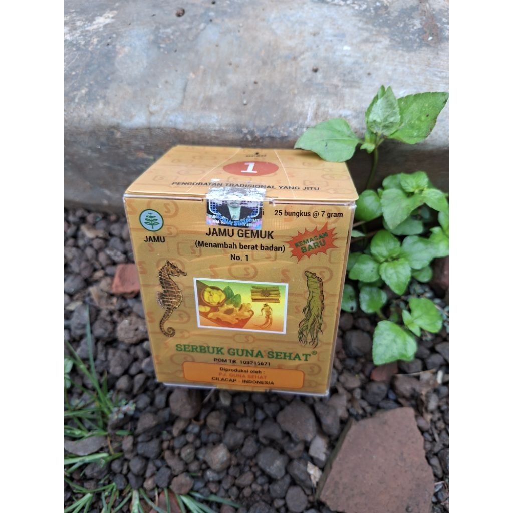Jamu Gemuk sehat Gs no.1 serbuk original