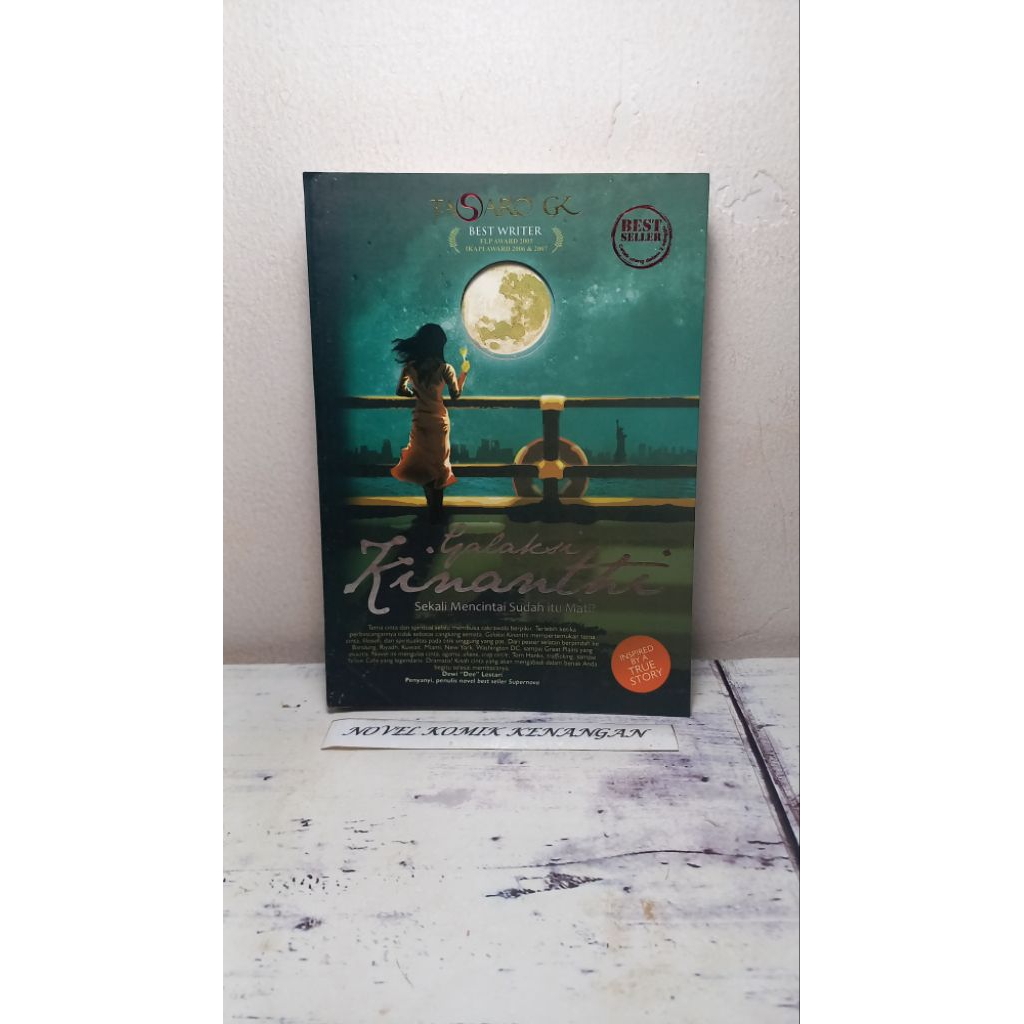 Novel Galaksi Kinanthi Karya Tasaro GK Pesanan Kak Zaa