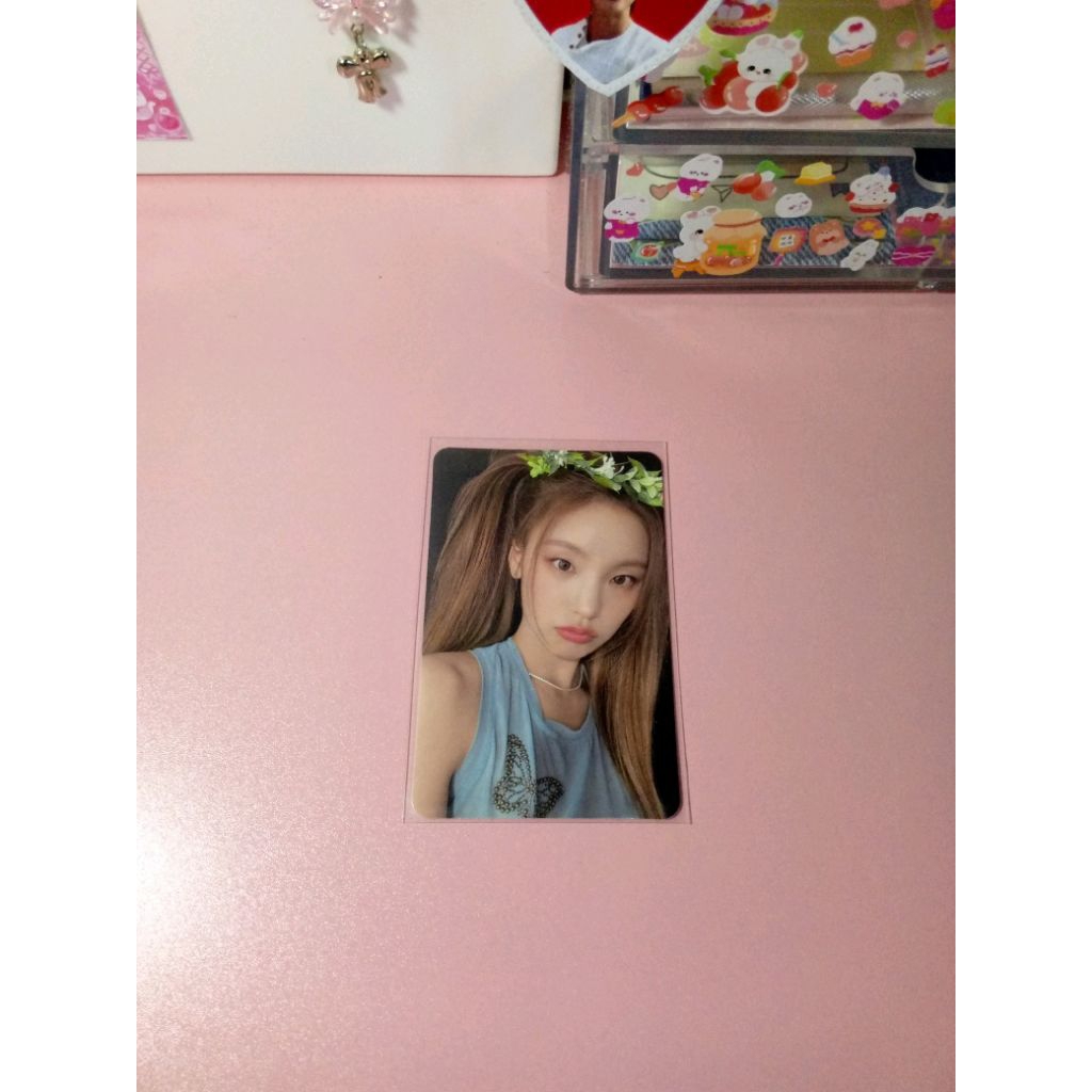 official photocard yeji itzy