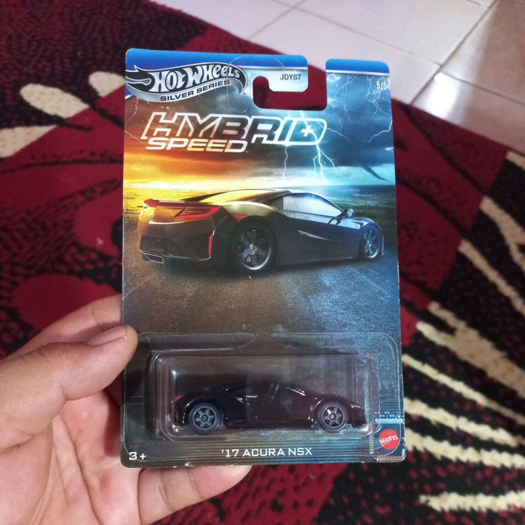 Hotwheels Hybrid Speed 17 Acura NSX Hitam
