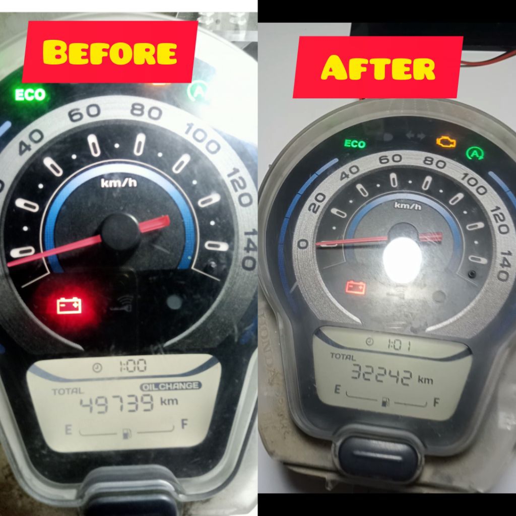 reset/seting odometer semua jenis motor