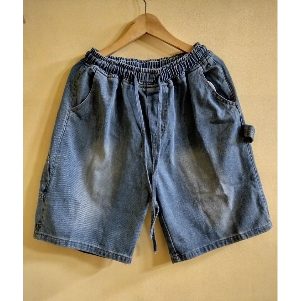 Celana Jeans Pendek Carpenter