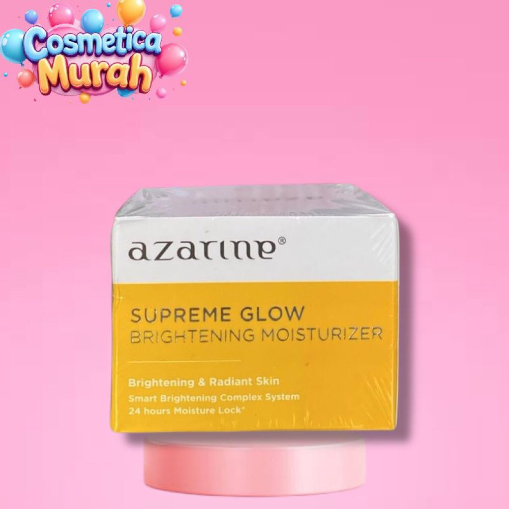 pb.ox] AZARINE supreme glow brightening moisturizer 30 gr - radiant skin moisture lock