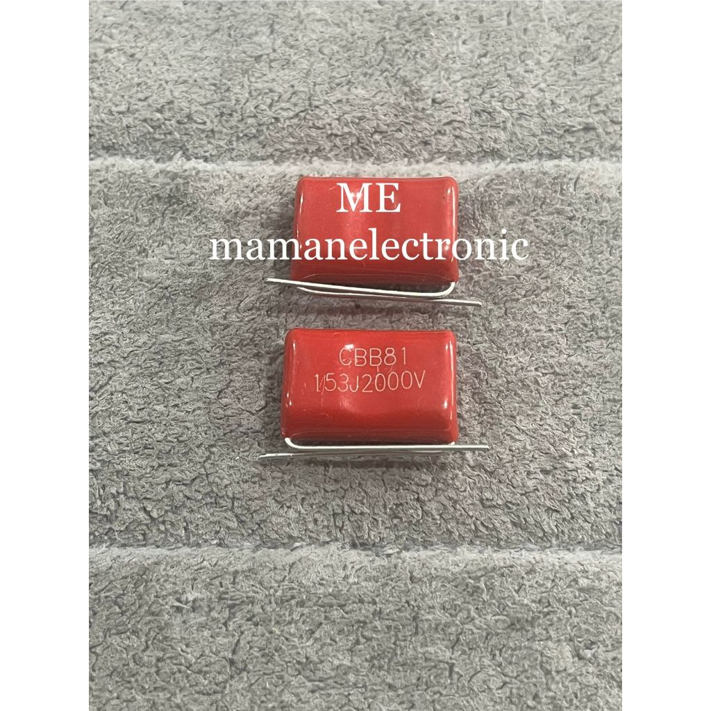 CAPASITOR MILAR 153 2000V 15N 2KV / MILAR 15K 2000 VOLT