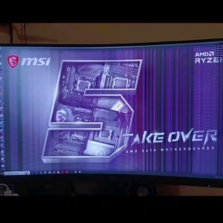 Monitor LED AOC CQ27G2 27" 1440p 2K 144Hz - MINUS