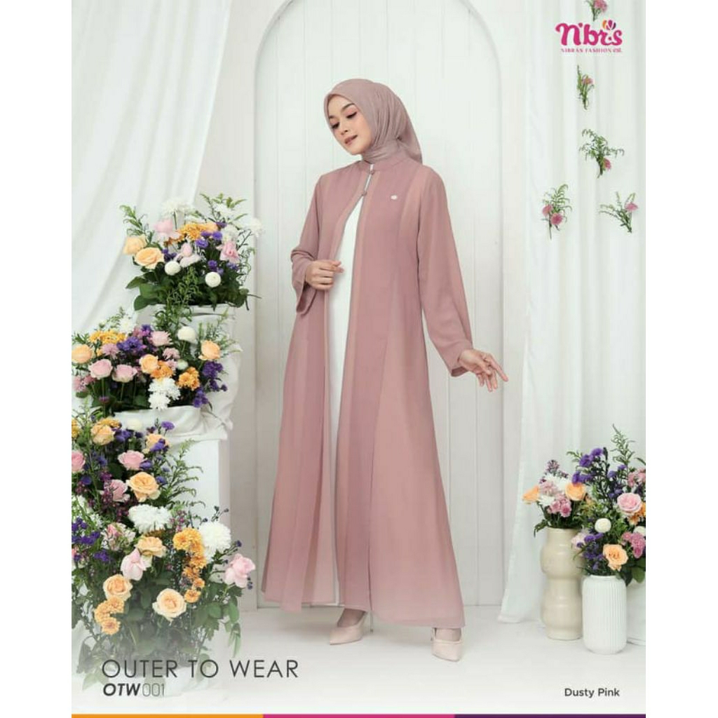 OUTER NIBRAS OTW 001/ OUTER GAMIS/ OUTER GAMIS MEWAH/ OUTER NIBRAS/ OUTER BABY DOLL/ OUTER GAMIS