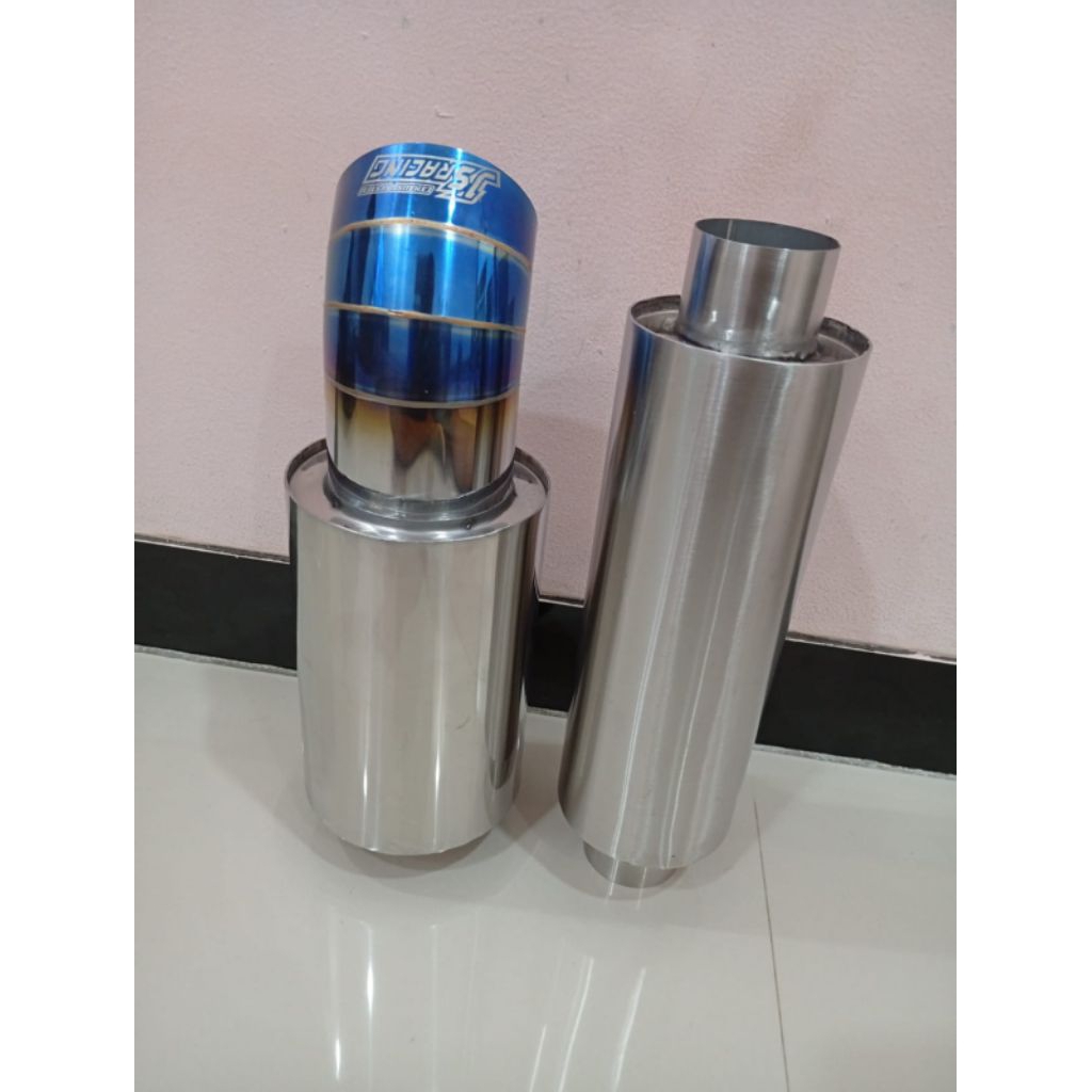 KNALPOT JS RACING bass GAHAR & RESONATOR