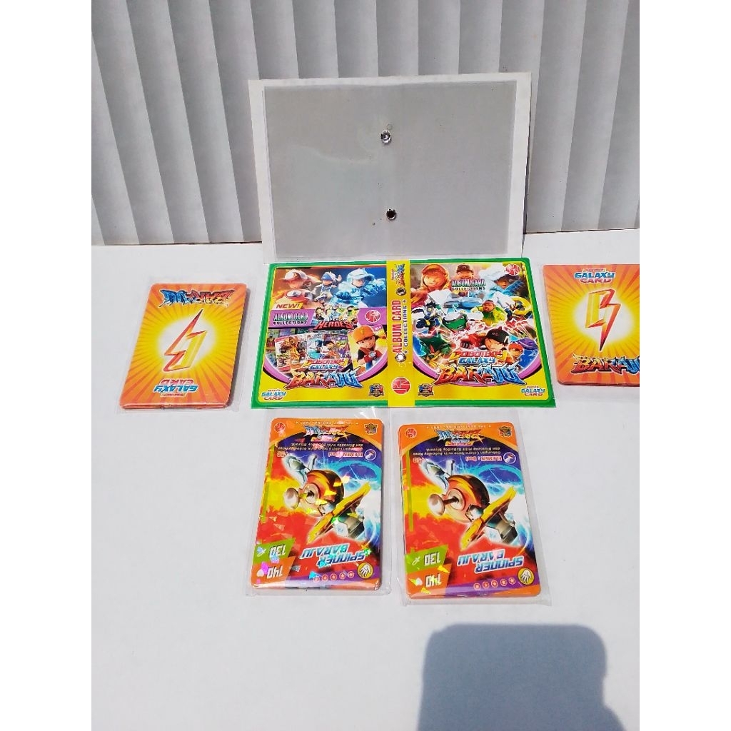 Mainan Kartu Boboiboy Galaxy Card, Album Boboiboy