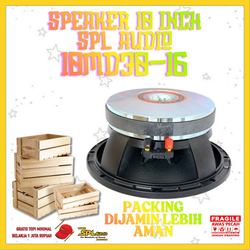 SPL Audio Speaker 10 inch 10MD30-16