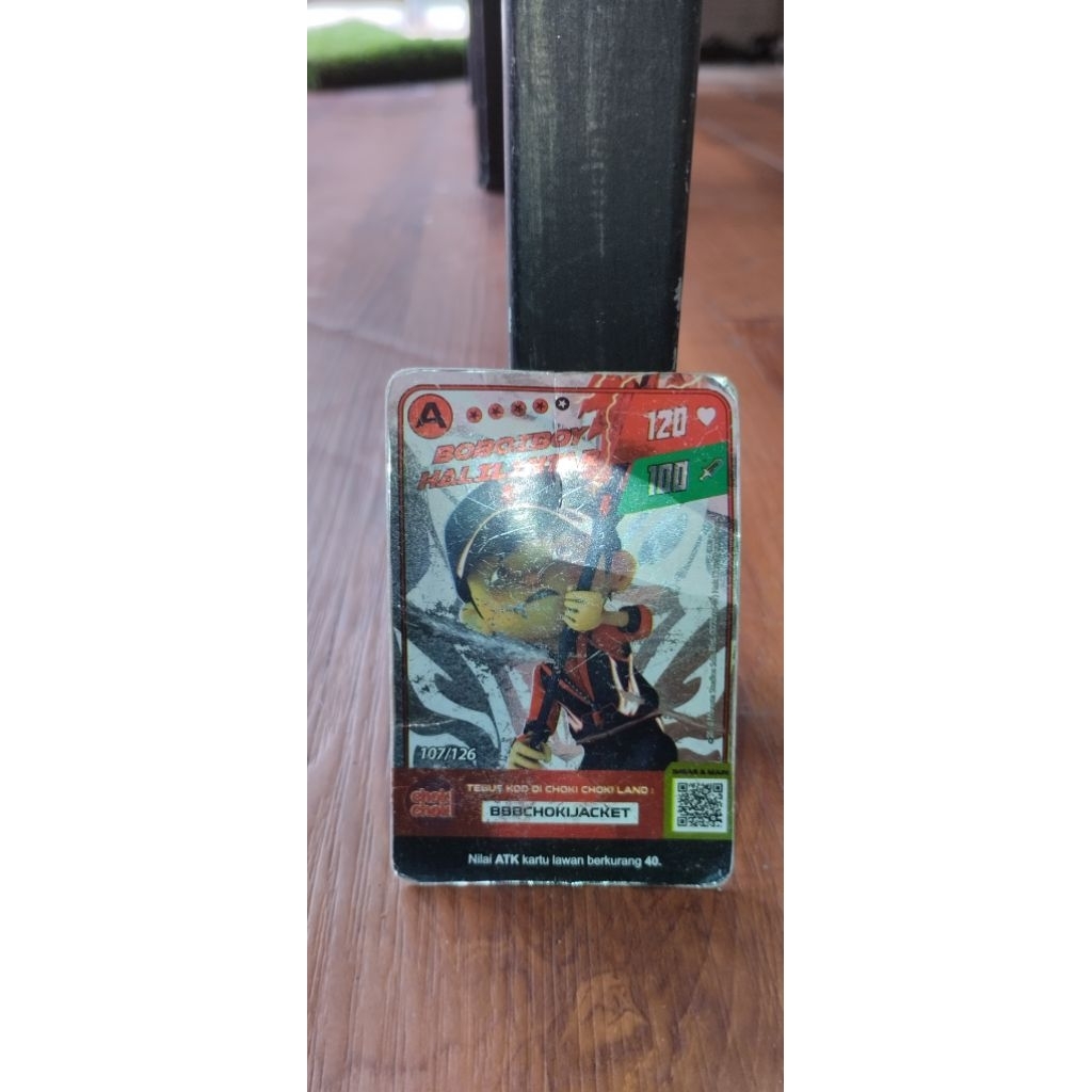 kartu boboiboy galaxy card hologram