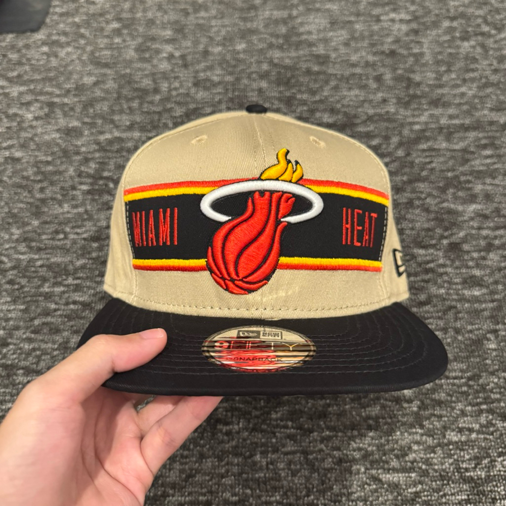 Topi Snapback Miami Heat Import