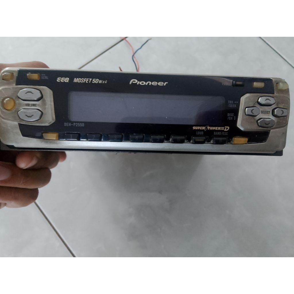 tape mobil pioner DEP-P2550 singel din