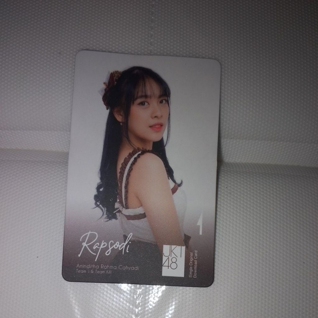 anindhita sweet and Bitter music card (rare) ofc 100%