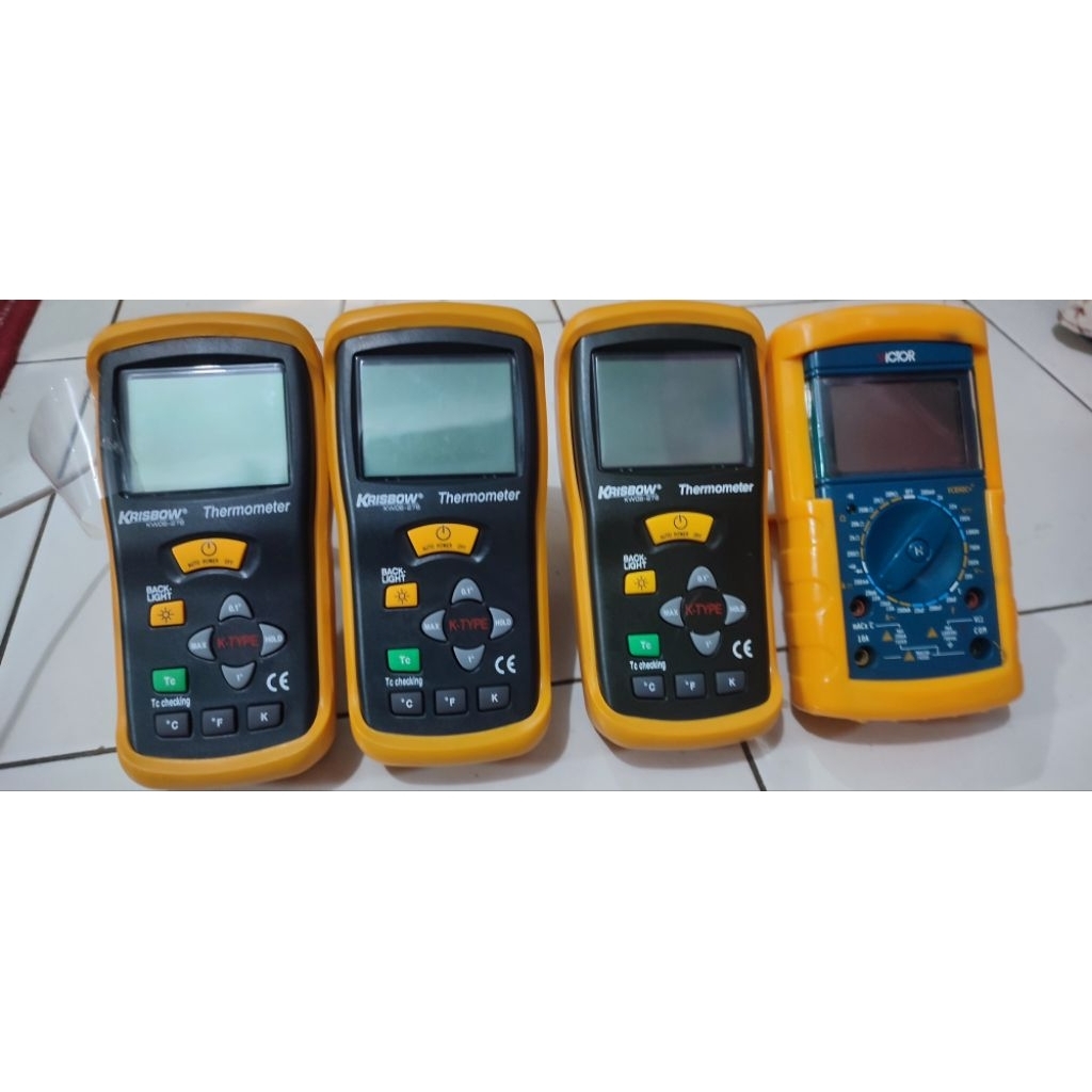 Thermometer krisbow KW06-278 Krisbow probe thermometer Victor VC890C+