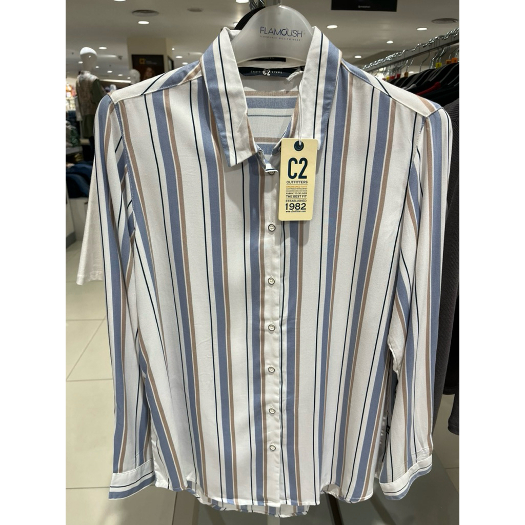 KEMEJA GARIS C2 NEW ART ORIGINAL MATAHARI