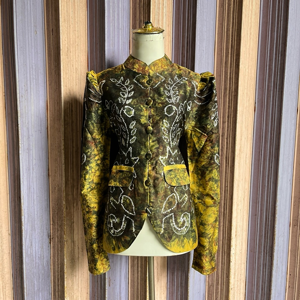 Baju Blouse Sasirangan Wanita Khas Banjarmasin